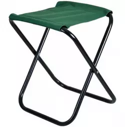 Стул складной YE chairs зеленый без спинки для отдых / туризм / рыбалка / сад